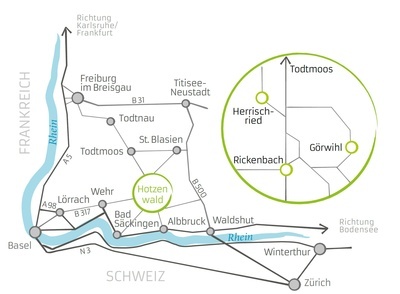 Verortung Hotzenwald